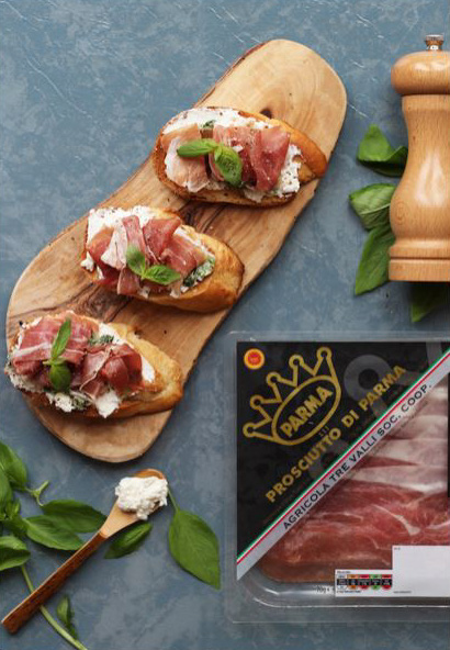 Celebrate The End Of Summer With A Parma Ham Ricotta And Basil